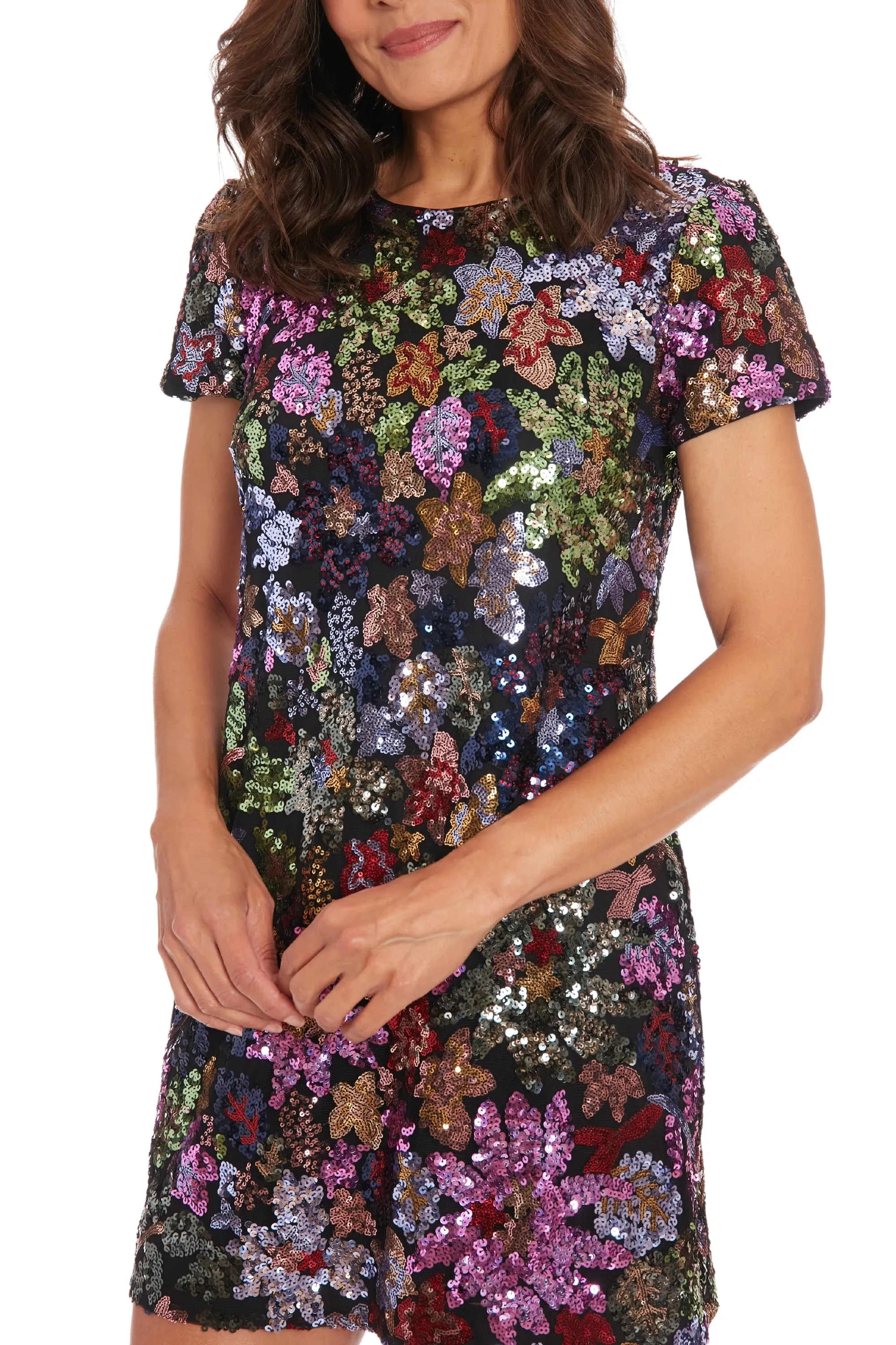 Amada in Floral Fest Sequin