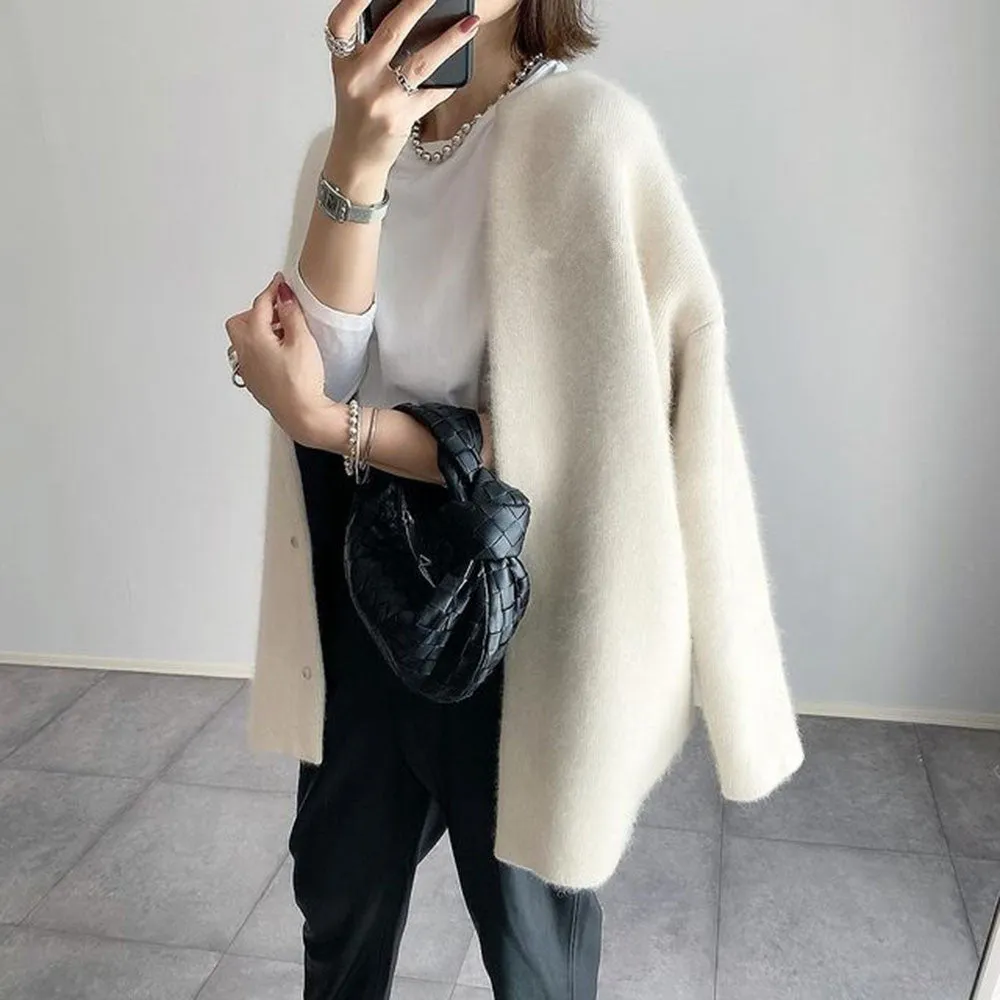 Amelia™ - Elegant and Refined Cotton Cardigan