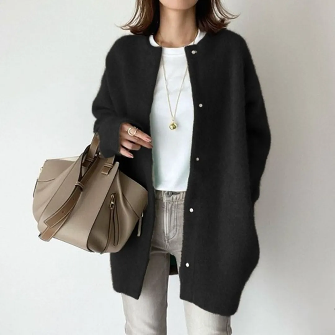 Amelia™ - Elegant and Refined Cotton Cardigan