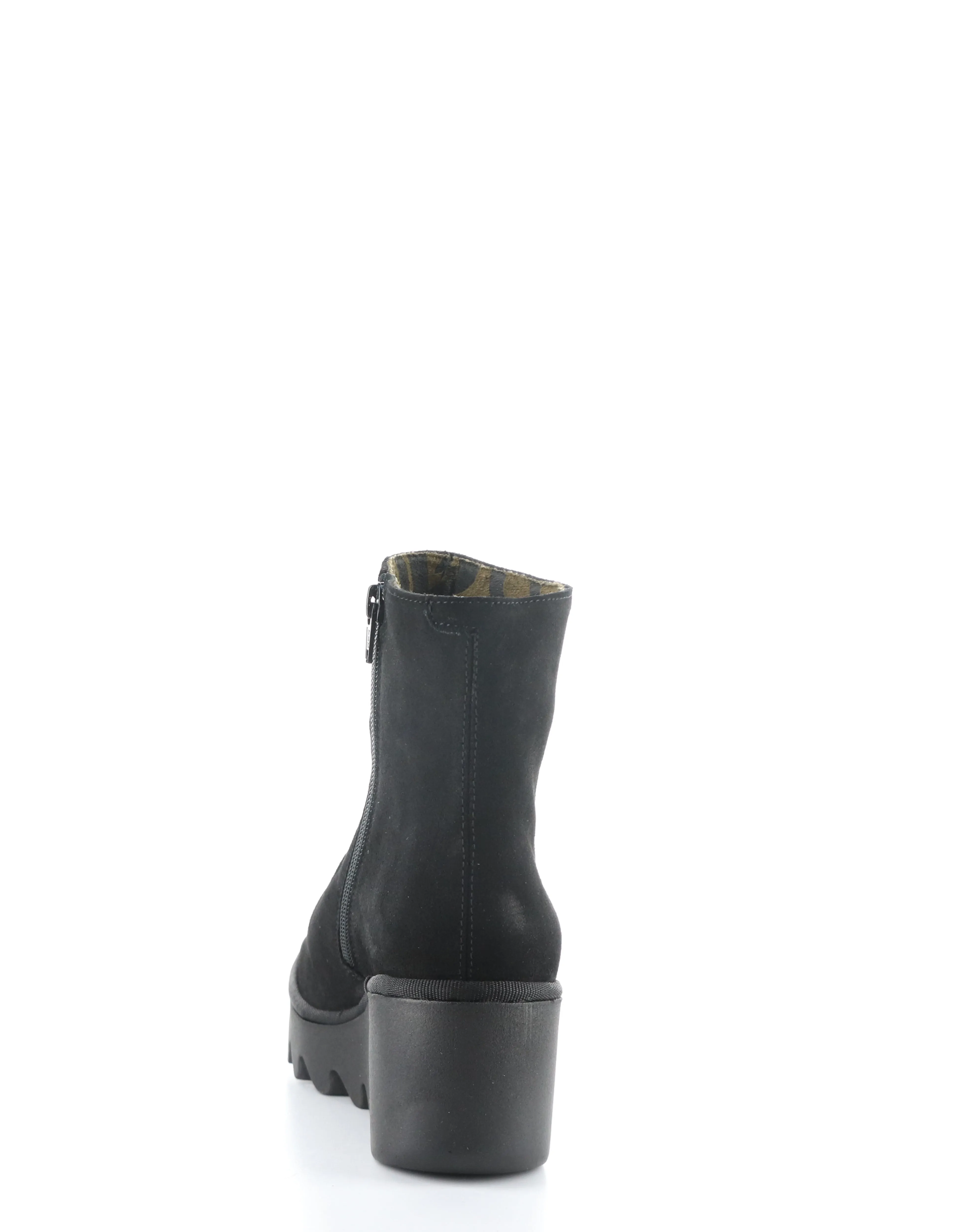 BAAN538FLY BLACK Round Toe Boots
