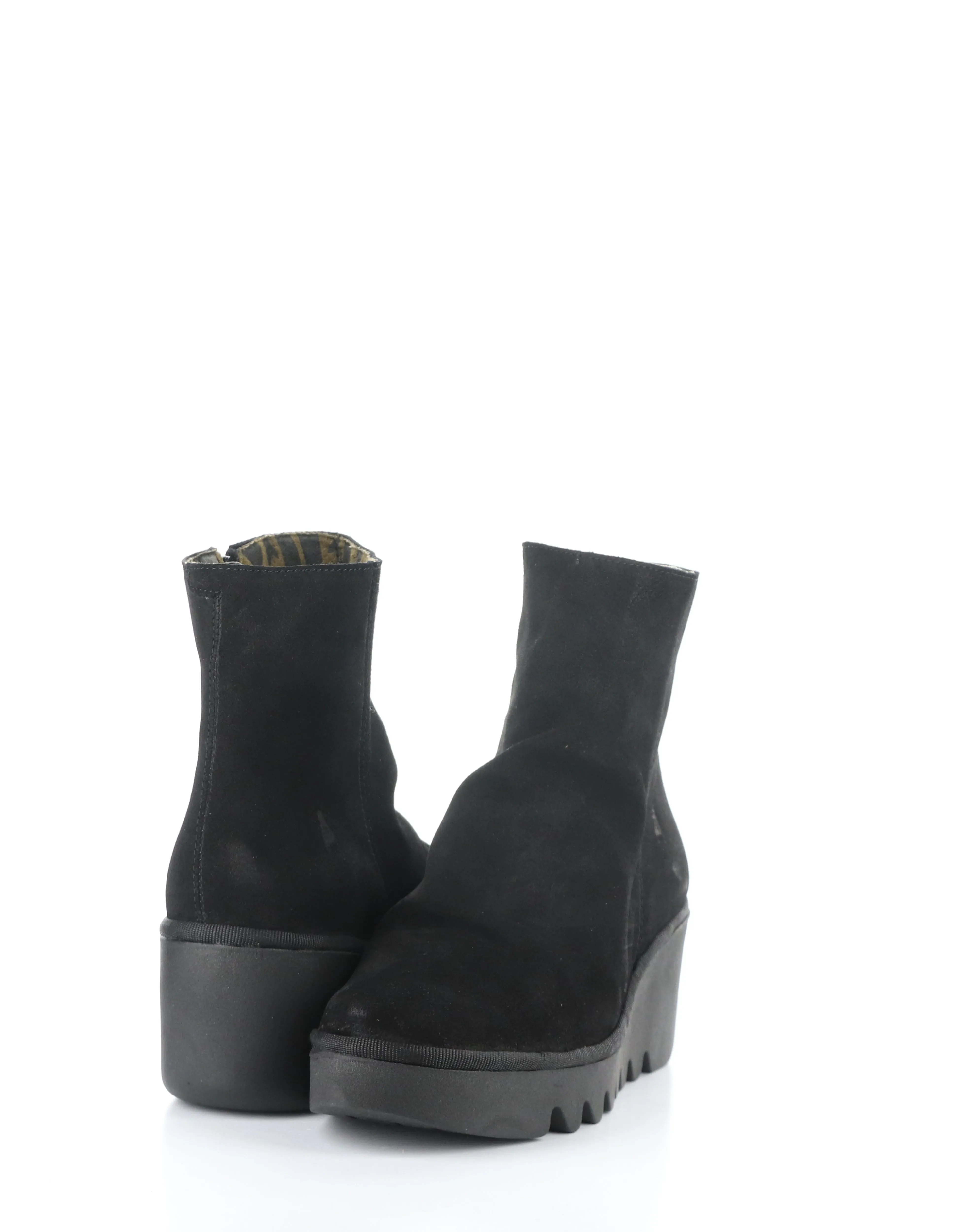 BAAN538FLY BLACK Round Toe Boots