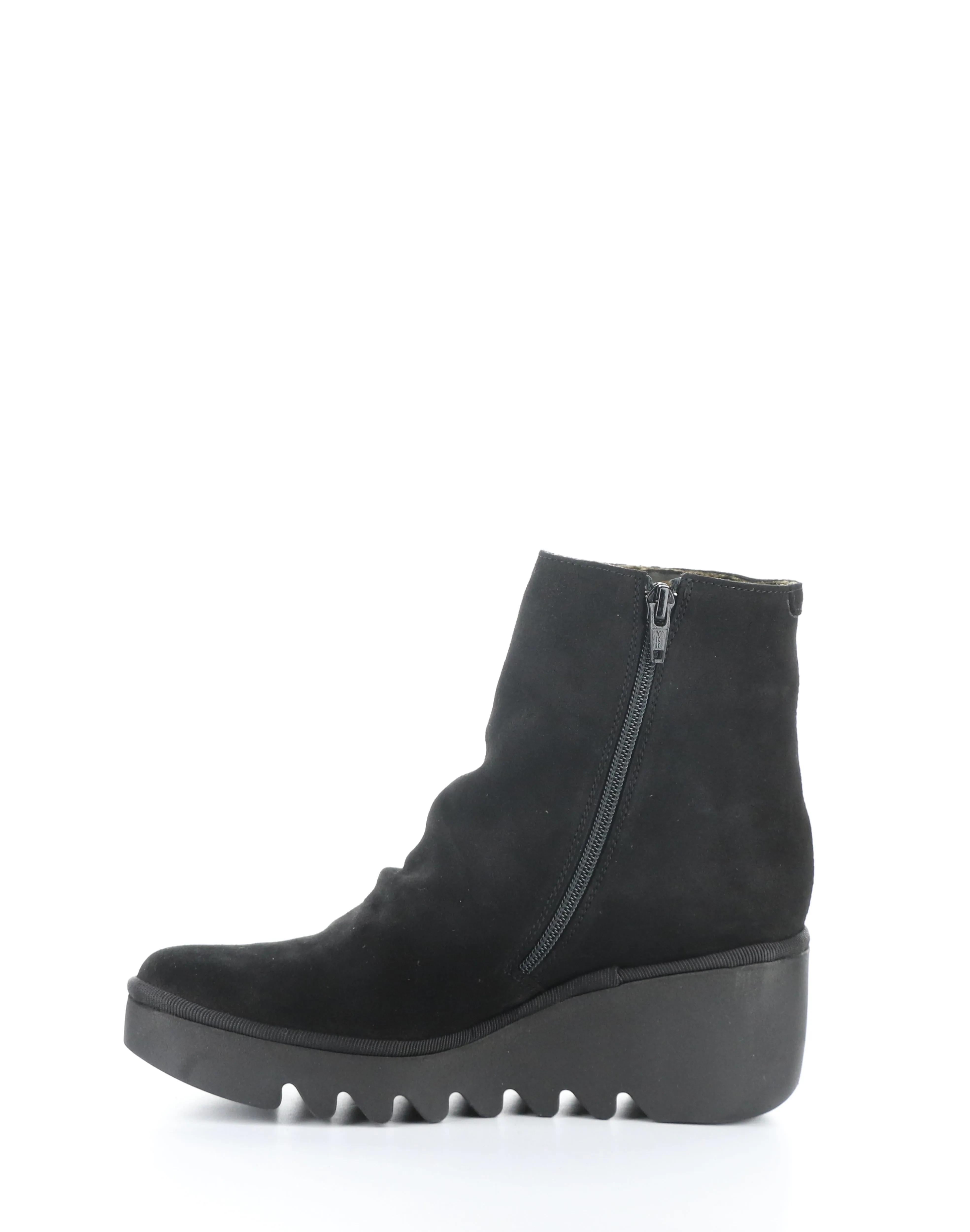 BAAN538FLY BLACK Round Toe Boots