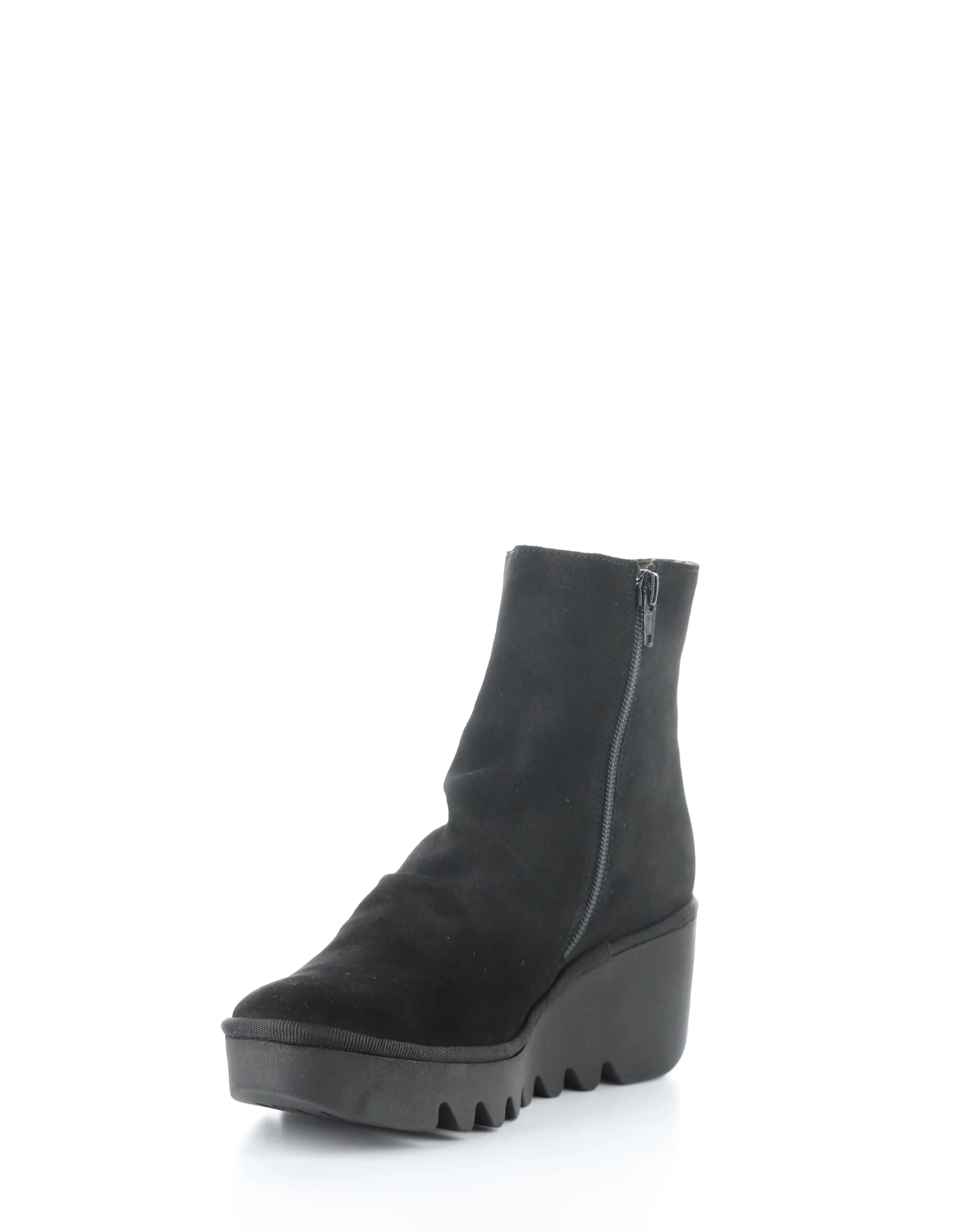 BAAN538FLY BLACK Round Toe Boots