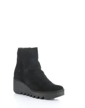 BAAN538FLY BLACK Round Toe Boots