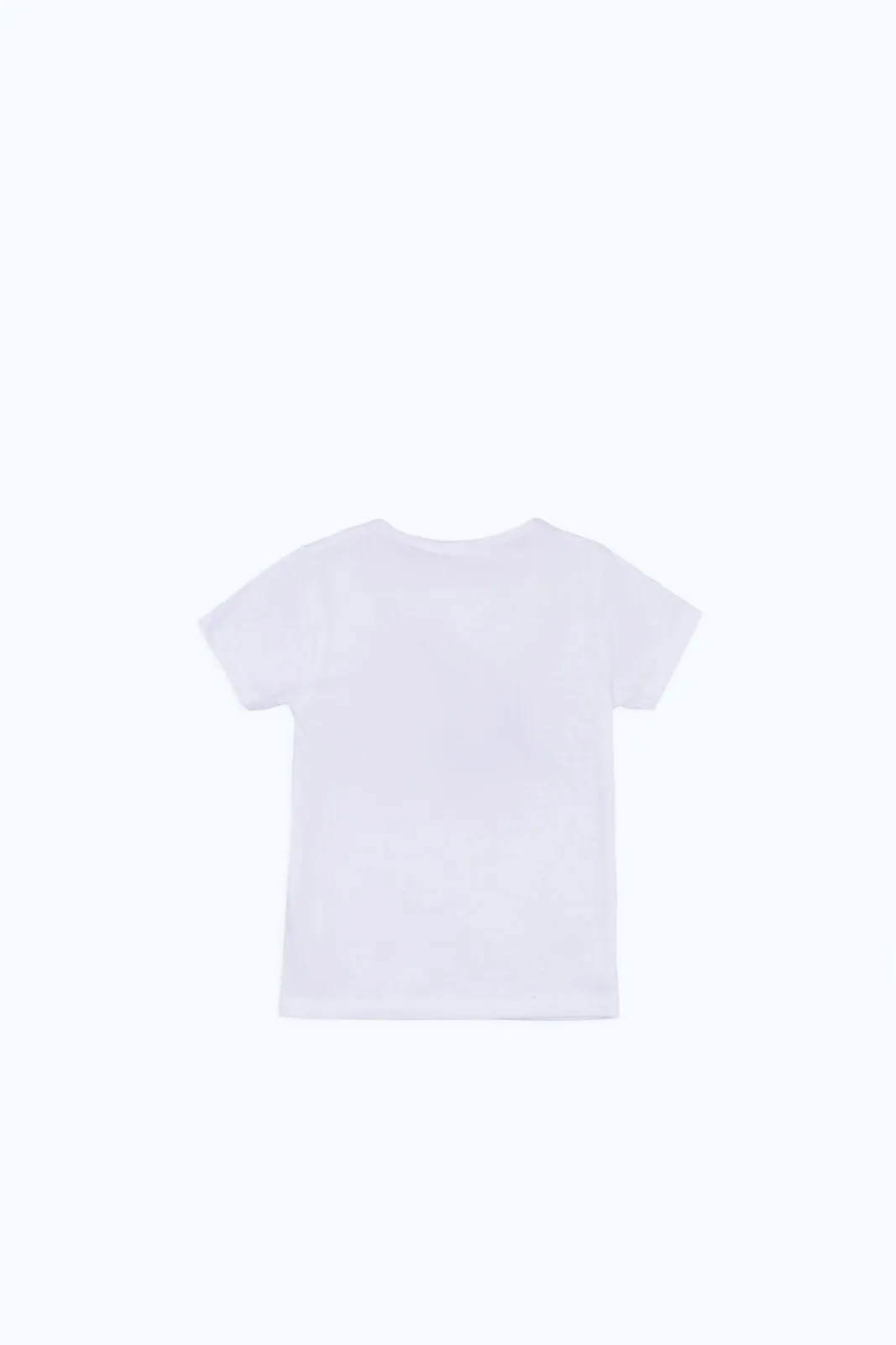 Baby Girls White Pompom T-Shirt