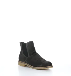 BEAT Grey/Black Chelsea Ankle Boots|BEAT Bottines Chelsea in Gris