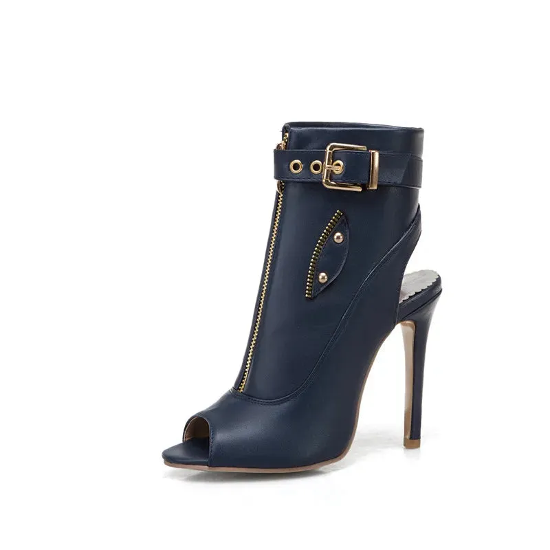Buckle Ankle Boots