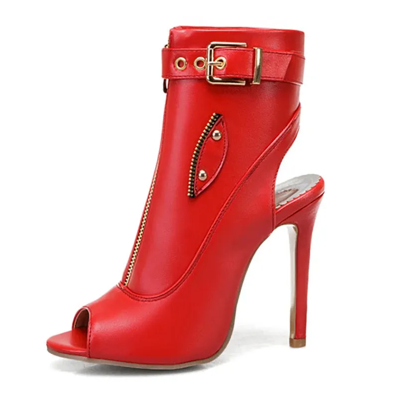 Buckle Ankle Boots