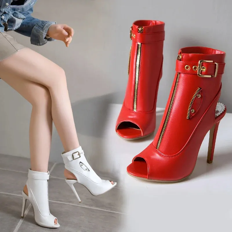 Buckle Ankle Boots