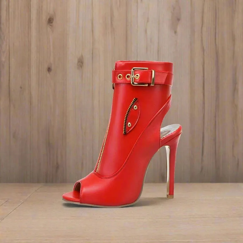 Buckle Ankle Boots