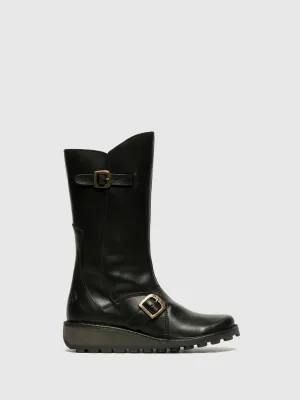 Buckle Boots MES BLACK
