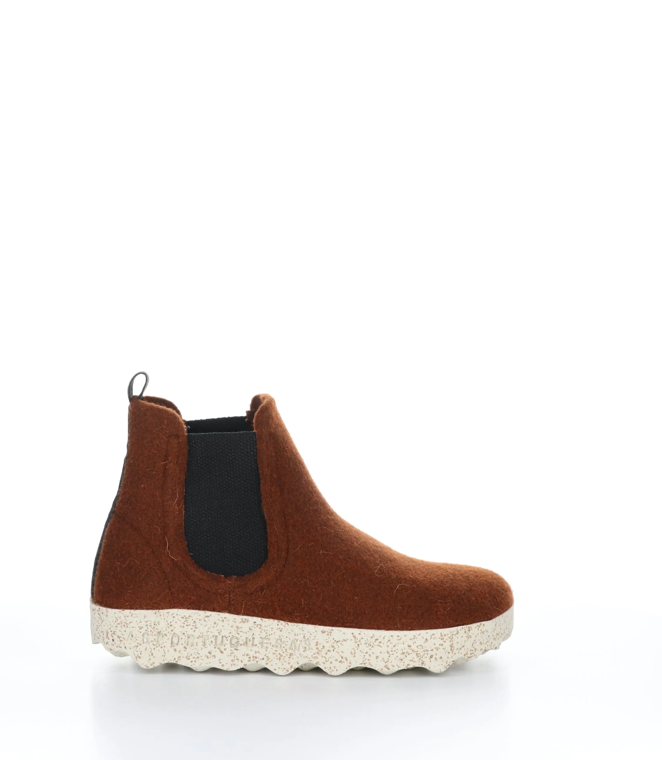 CAIA090ASPM Brown Round Toe Boots