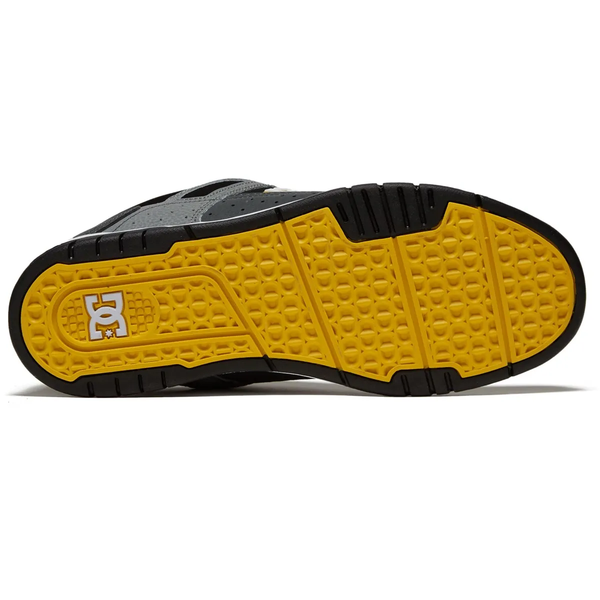 DC Stag Shoes - Grey/Yellow