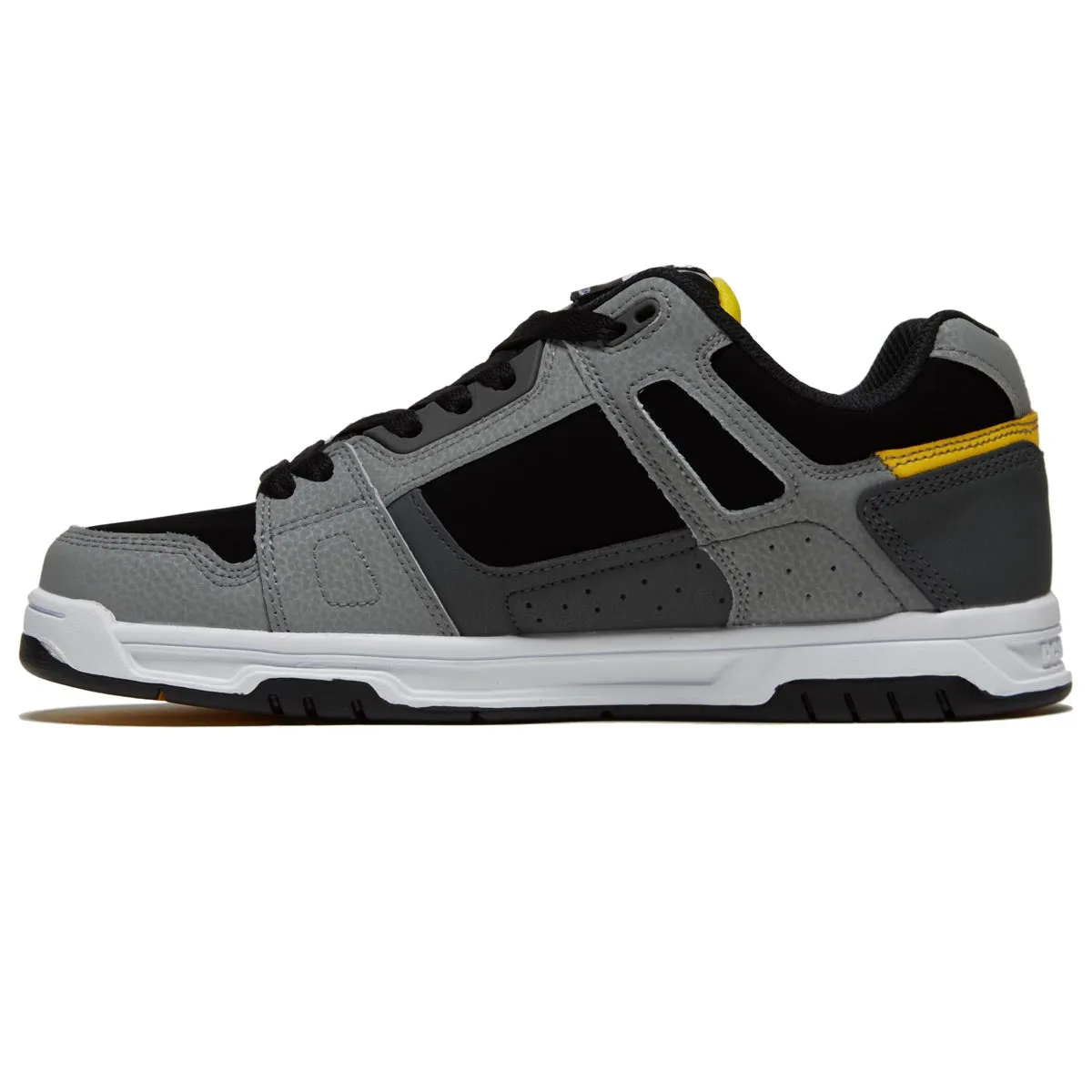 DC Stag Shoes - Grey/Yellow