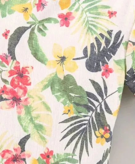 Forest Printed Tshirt - Offwhite