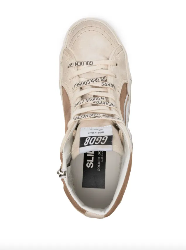 Golden Goose Mid Star slide suede sneakers