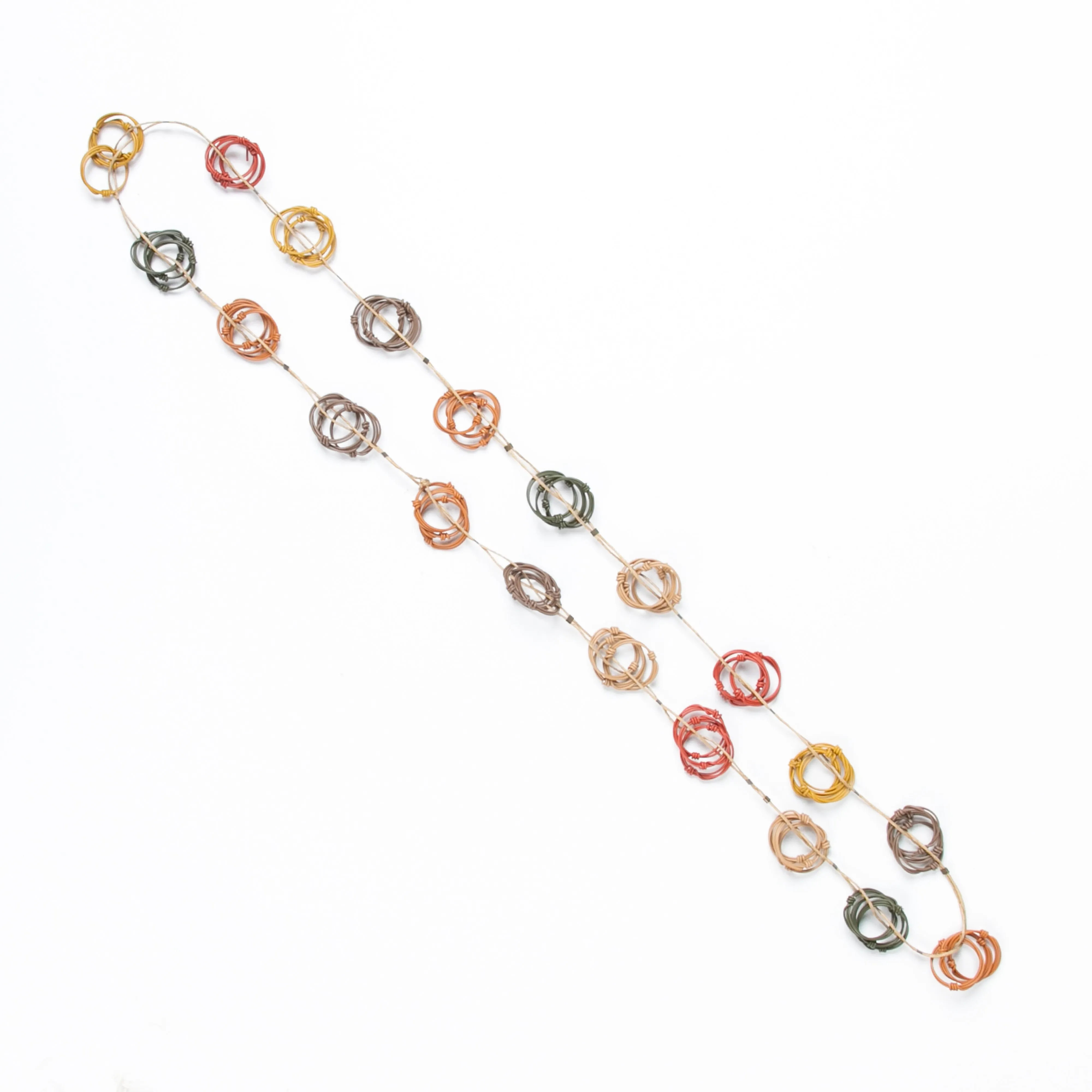 Handcrafted Scoobie Wire Necklace