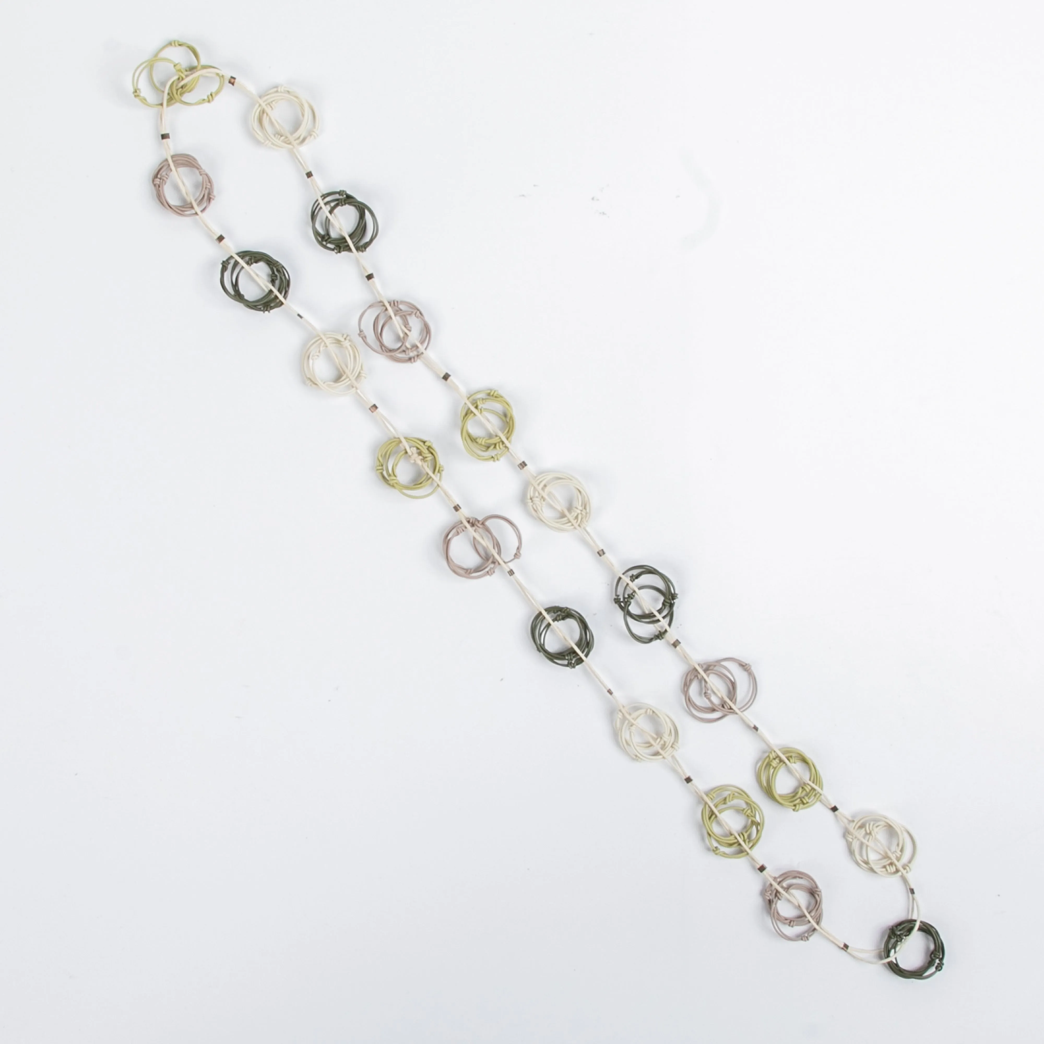 Handcrafted Scoobie Wire Necklace