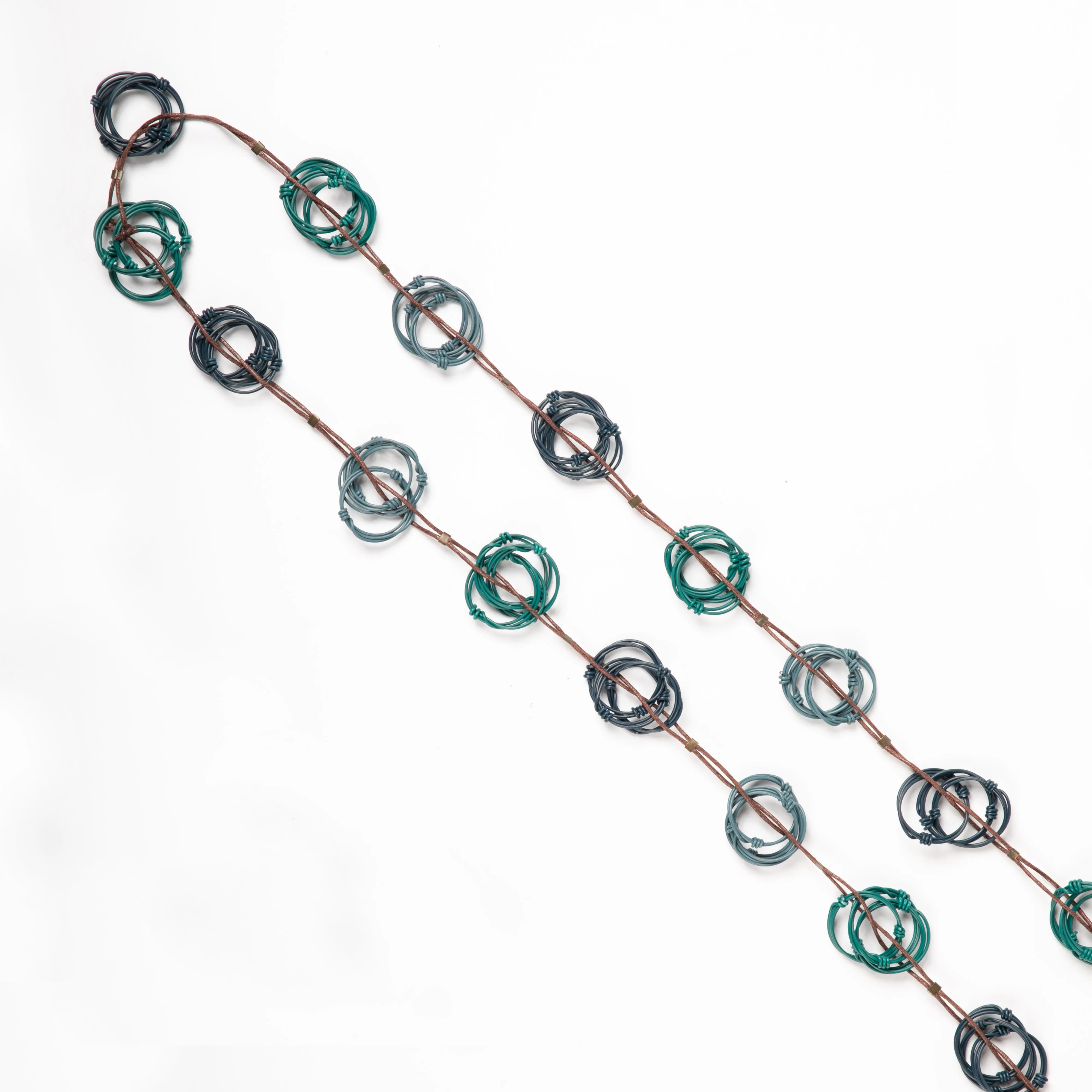 Handcrafted Scoobie Wire Necklace