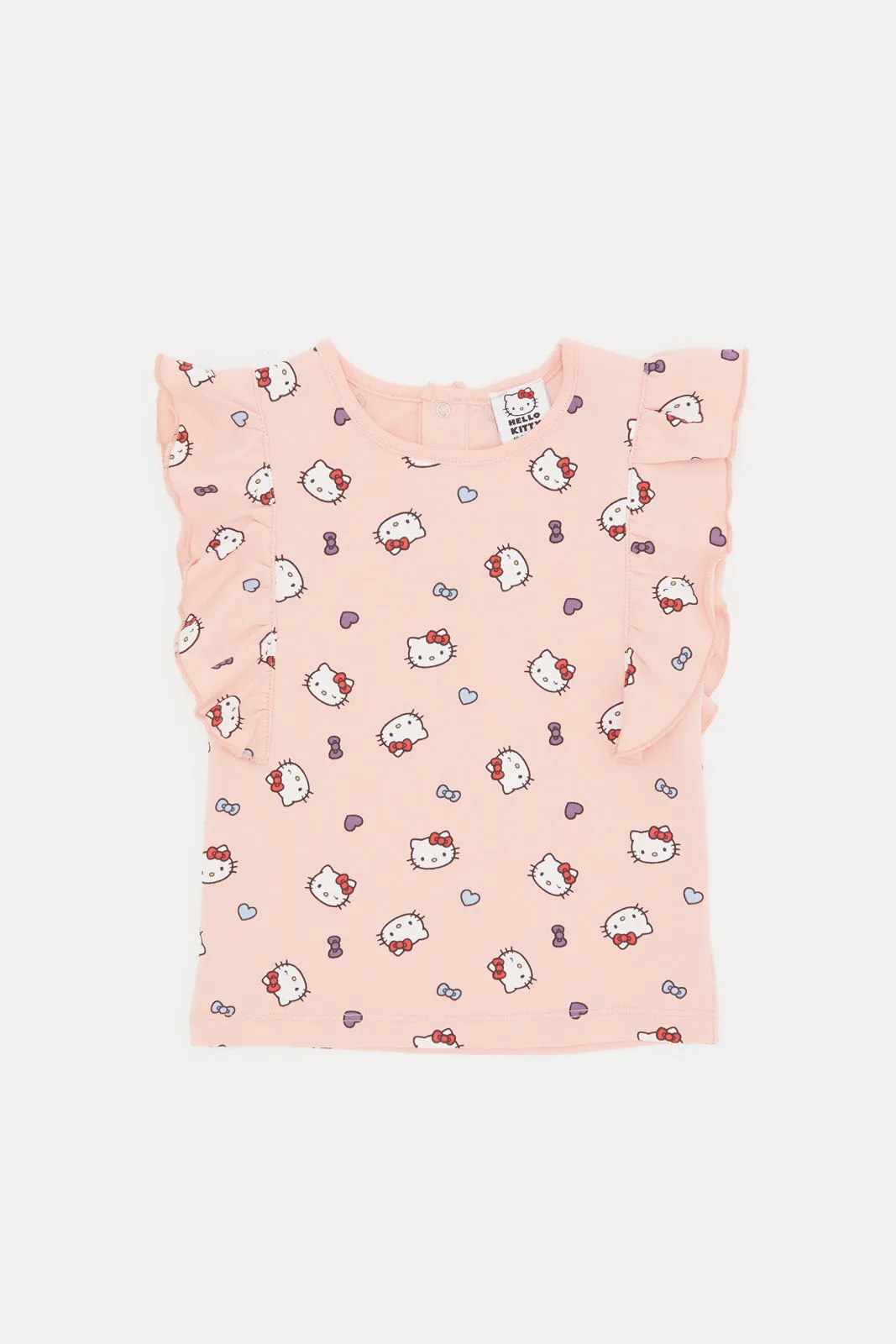 Infant Girls Pink Hello Kitty T Shirt