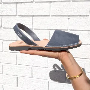 Leather Denim Blue Pons