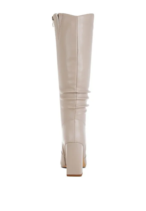 London Rag Yanir Slouchy Shaft Knee-High Boots