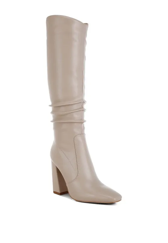 London Rag Yanir Slouchy Shaft Knee-High Boots