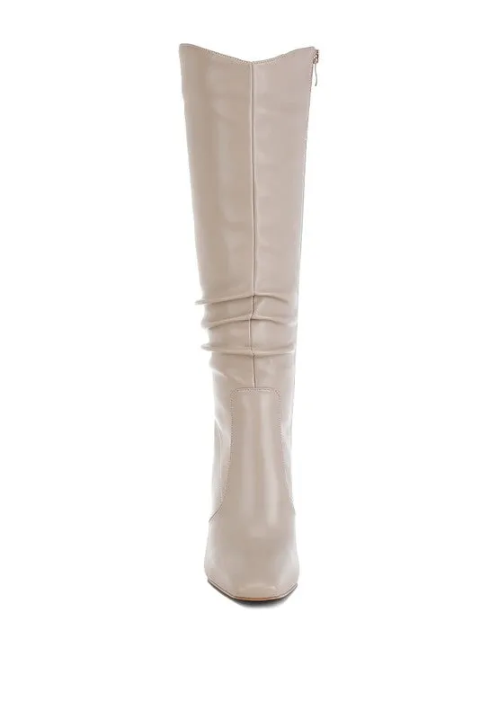 London Rag Yanir Slouchy Shaft Knee-High Boots