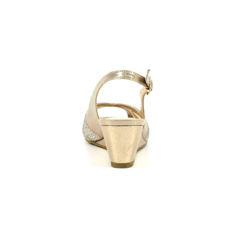 Lunar Emmerline Occasion Wear Shoe Gold FLR06GD