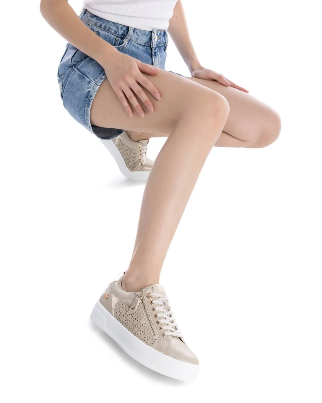 Metallic Trainers