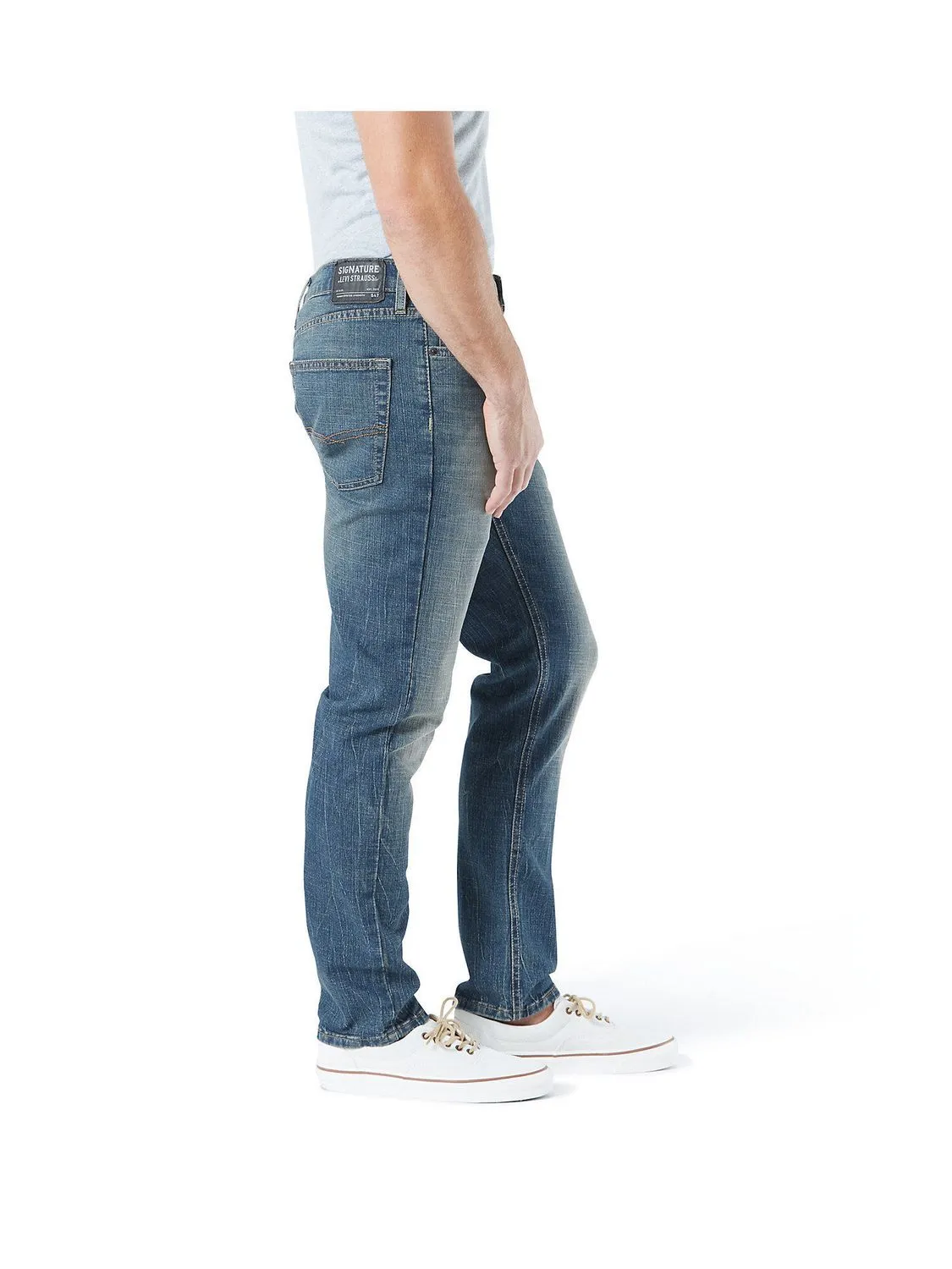 New with tags! Signature by Levi Strauss & Co.™ Men's S47 Regular Taper Fit, Sz 38W X 32L