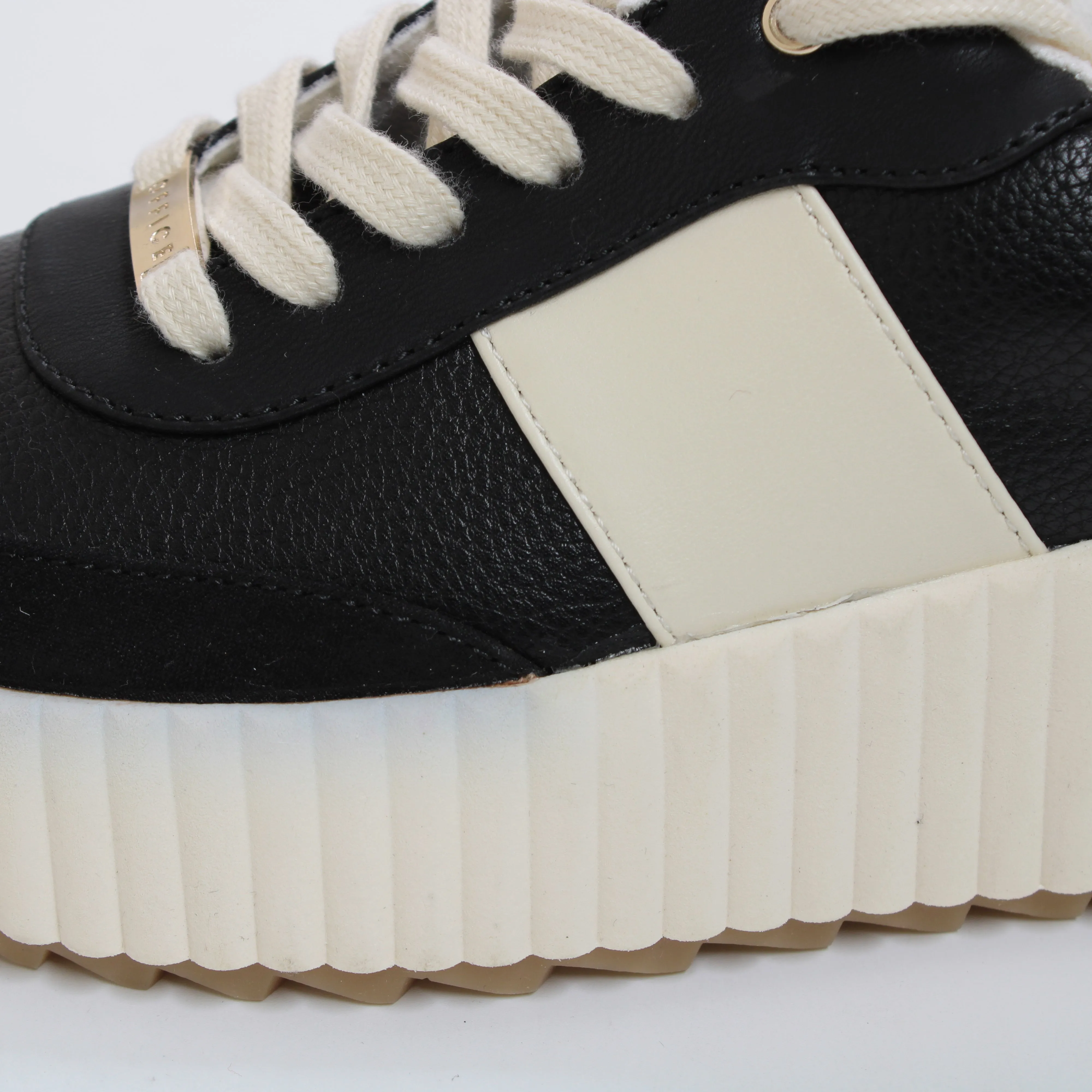 Office Twilight Side Stripe Runner Black Uk Size 5