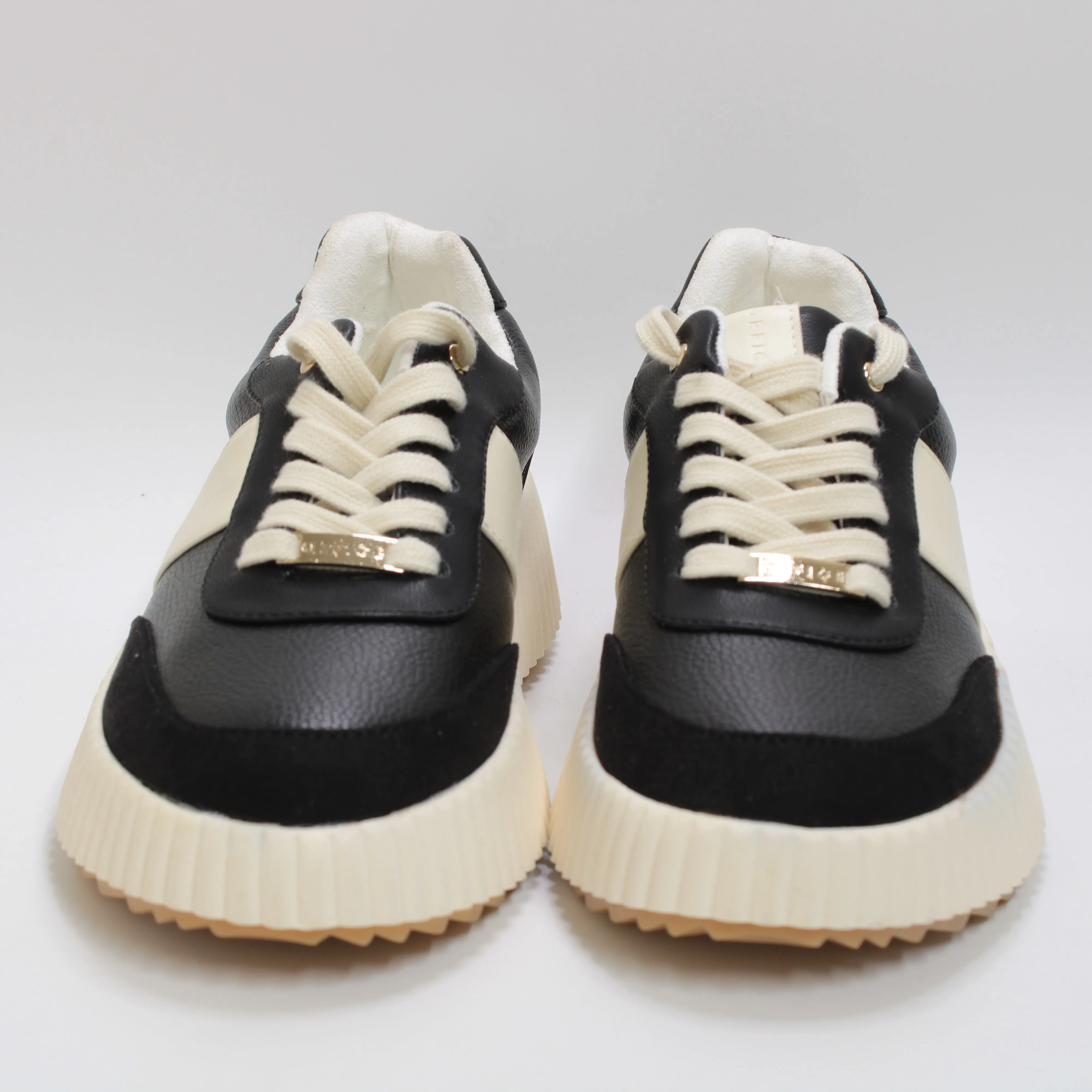 Office Twilight Side Stripe Runner Black Uk Size 5