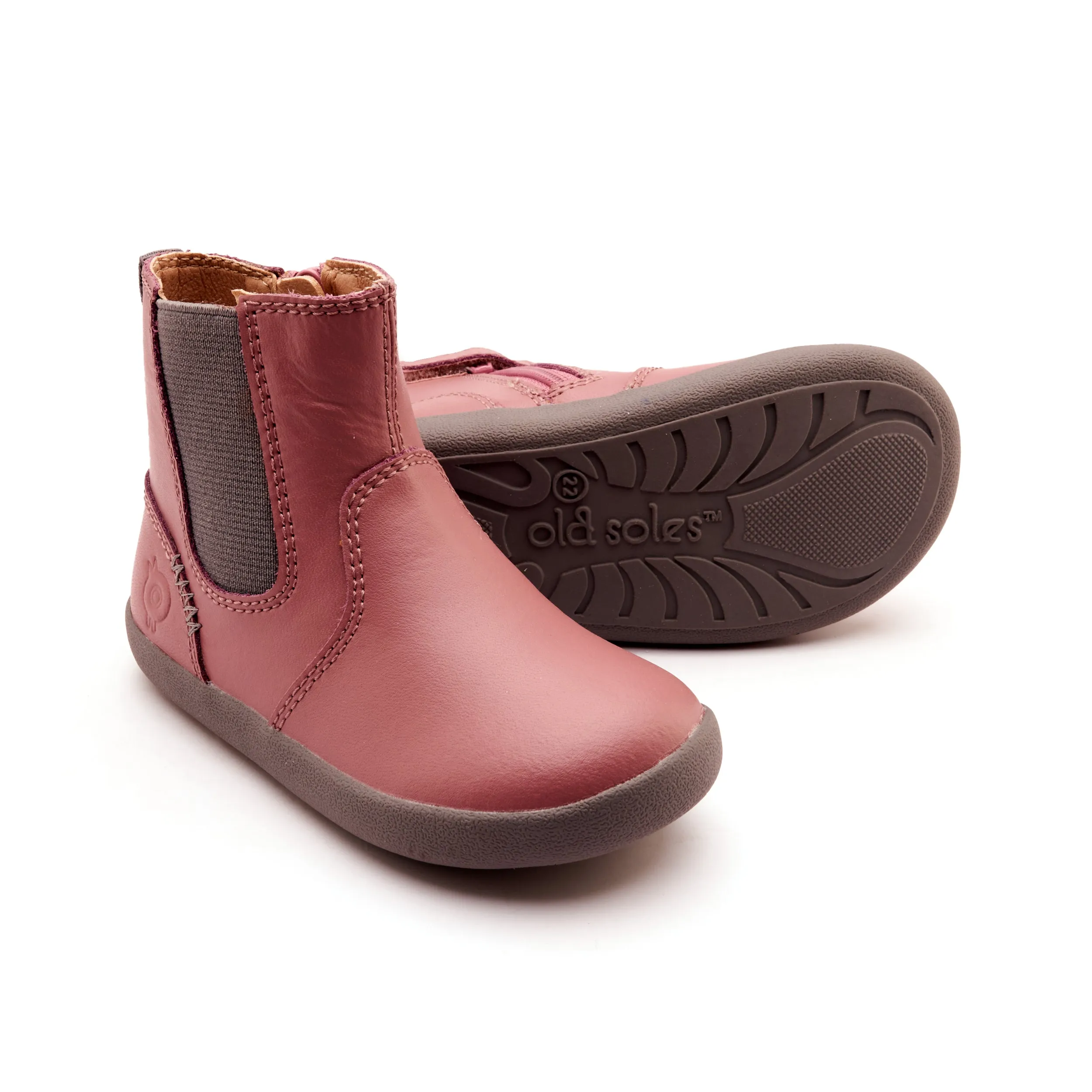 OLD SOLES BOY'S AND GIRL'S ZIGGY BOOT BOOTS - MALVA