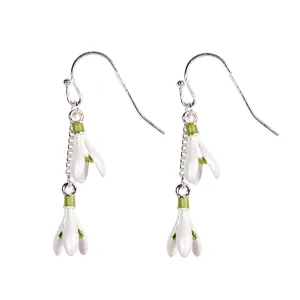 Pemberley Handcrafted Snowdrop Earrings