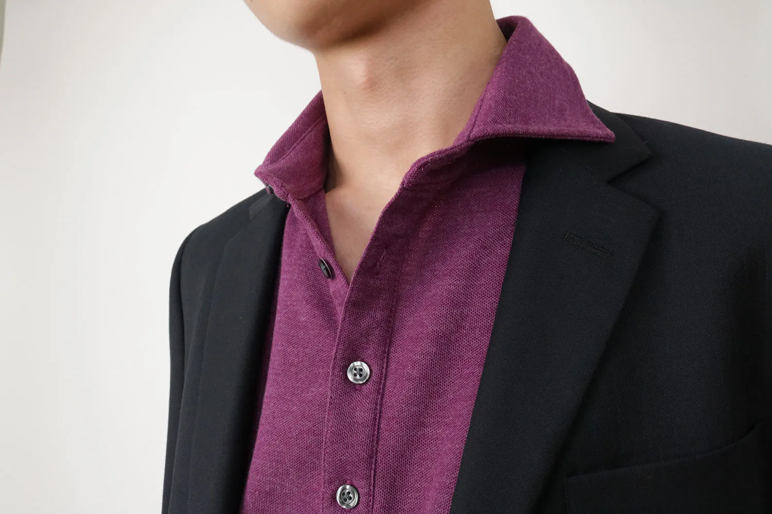 Plum Smart Polo Shirt
