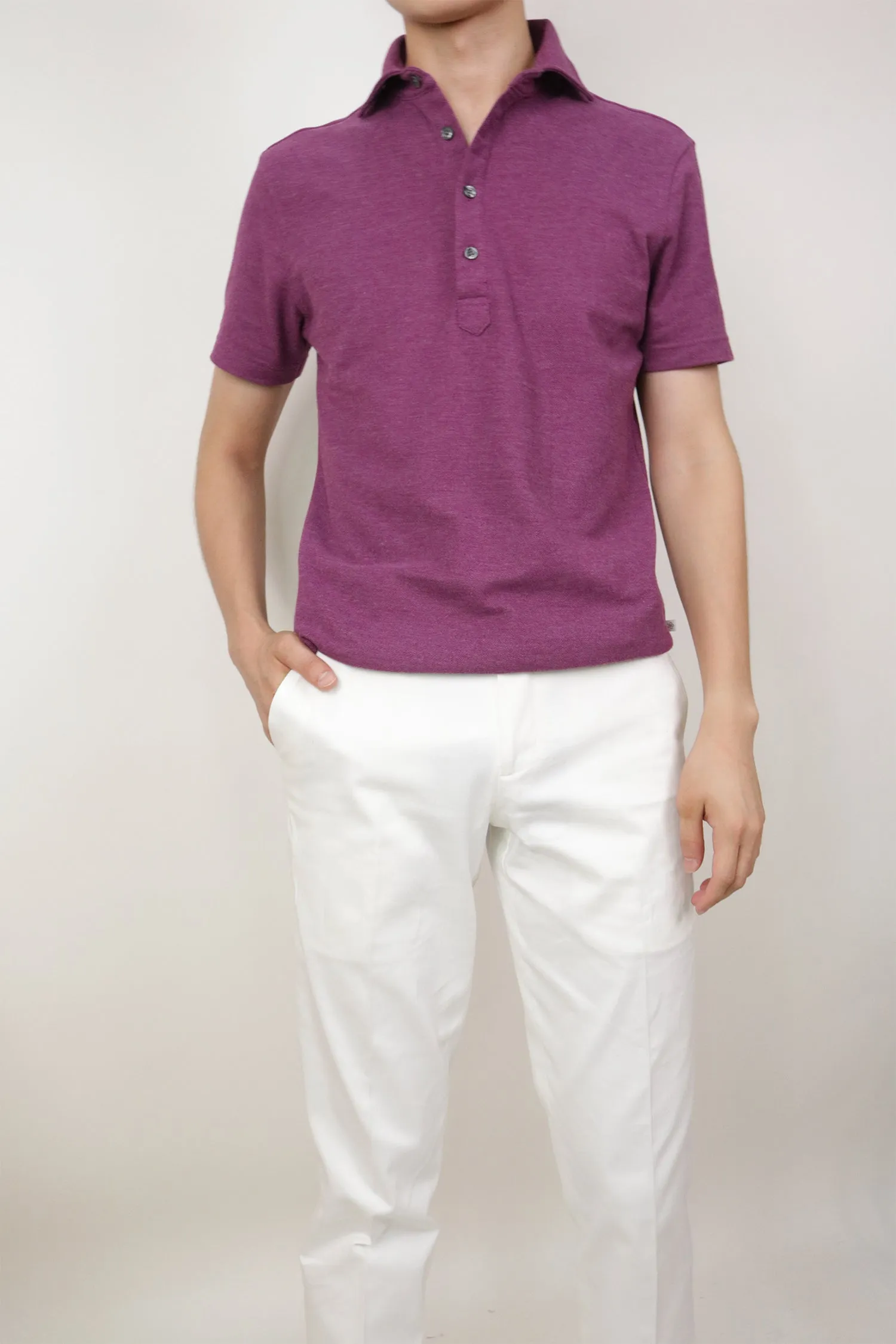 Plum Smart Polo Shirt