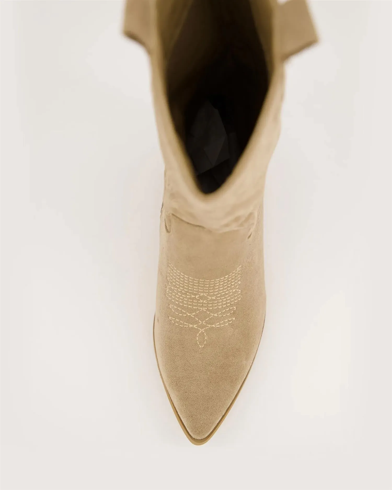 Rosetta Sueda Boots - Taupe