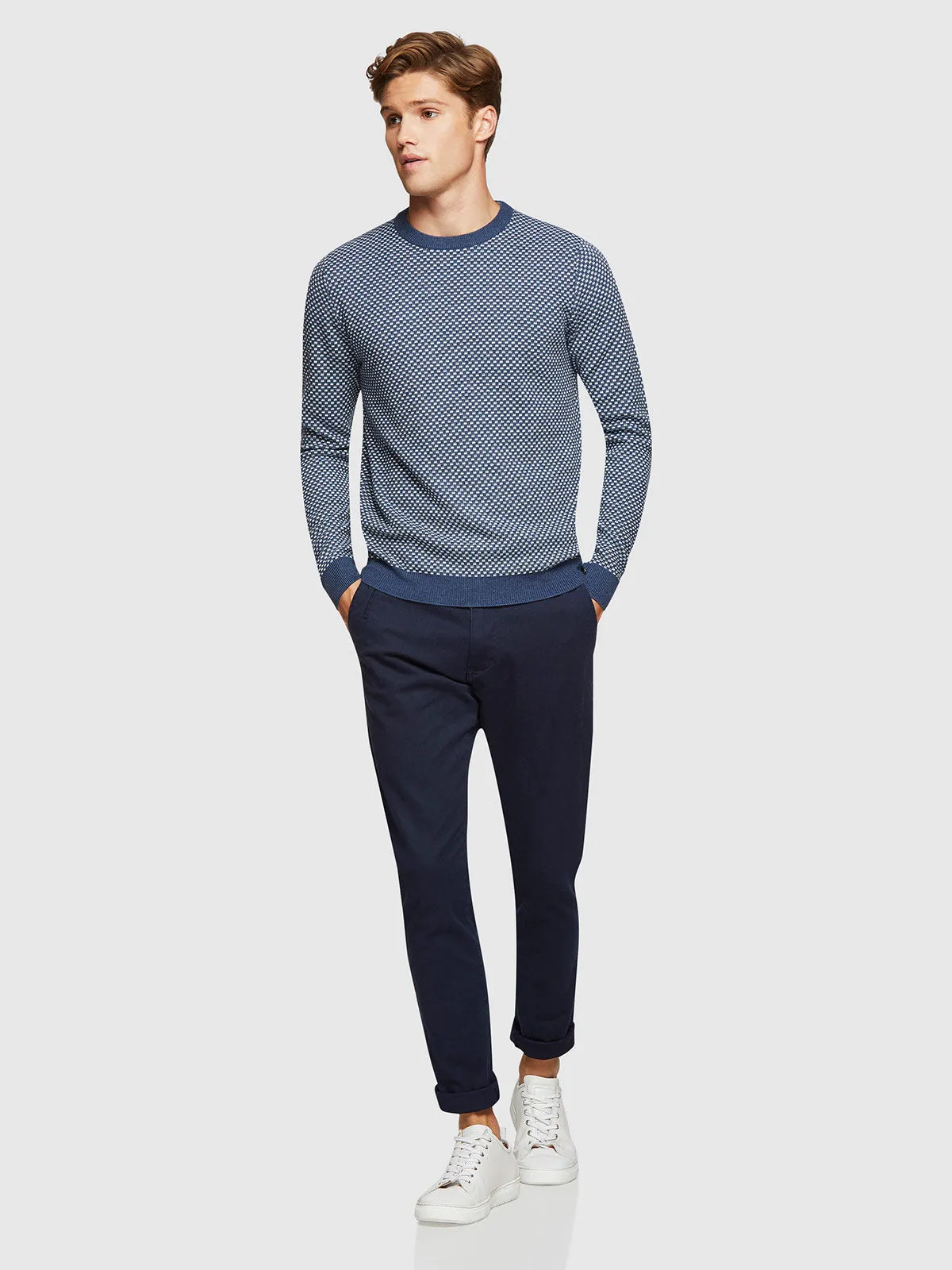Saxon Jacquard Knit