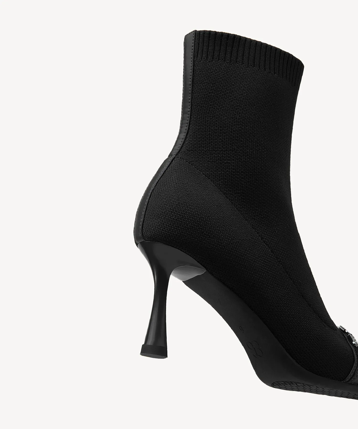 Trendy Pointed Toe Sock Ankle Boots