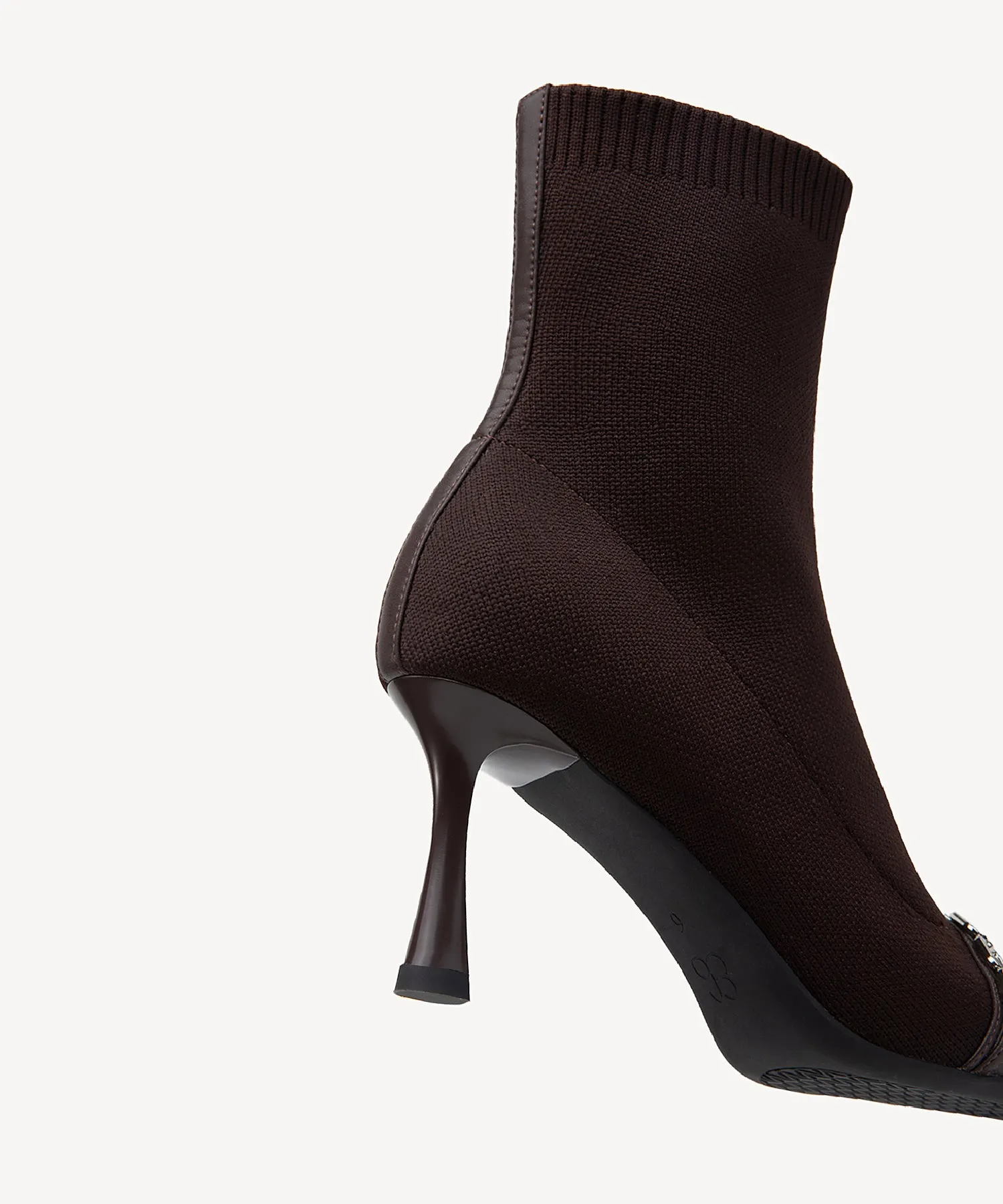 Trendy Pointed Toe Sock Ankle Boots