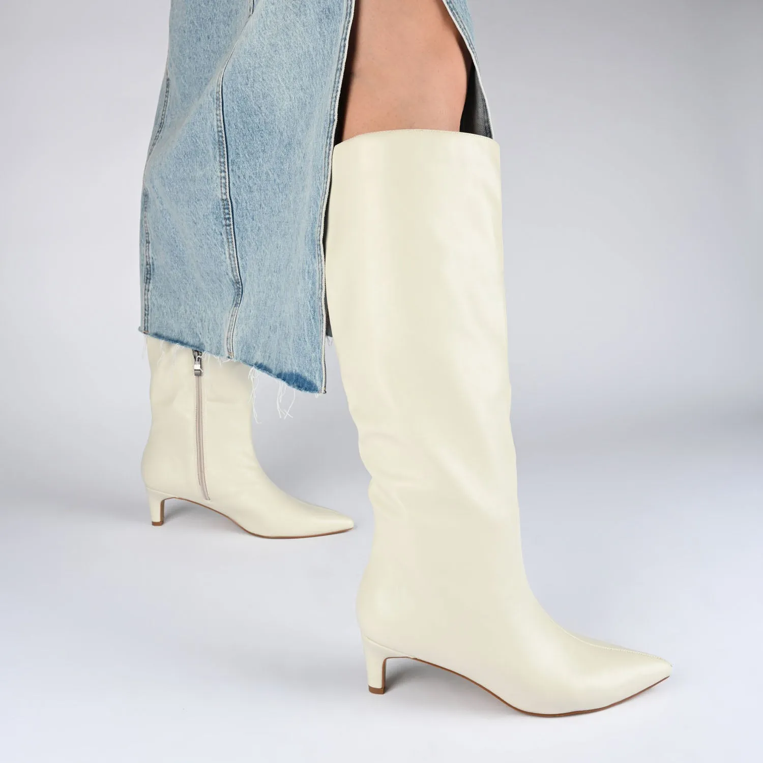 TULLIP BOOTS IN WIDTH & WIDE CALF