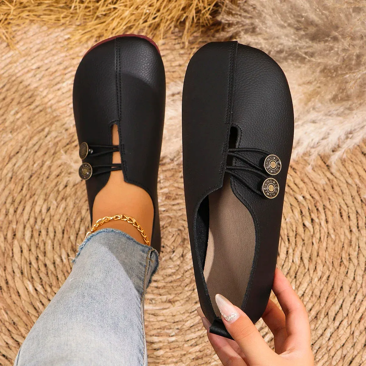 Twin Charm Minimalist Flats