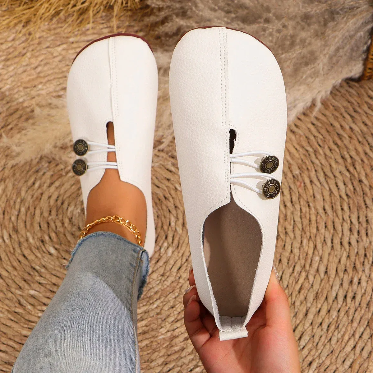 Twin Charm Minimalist Flats