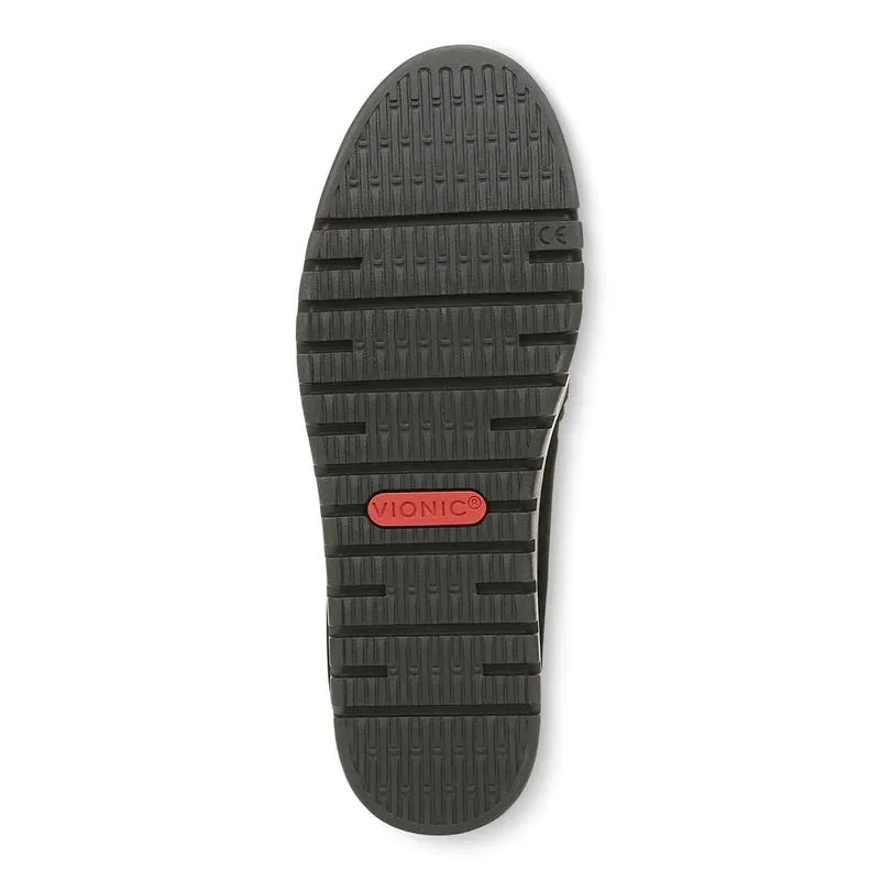 Uptown Loafer - Black Suede