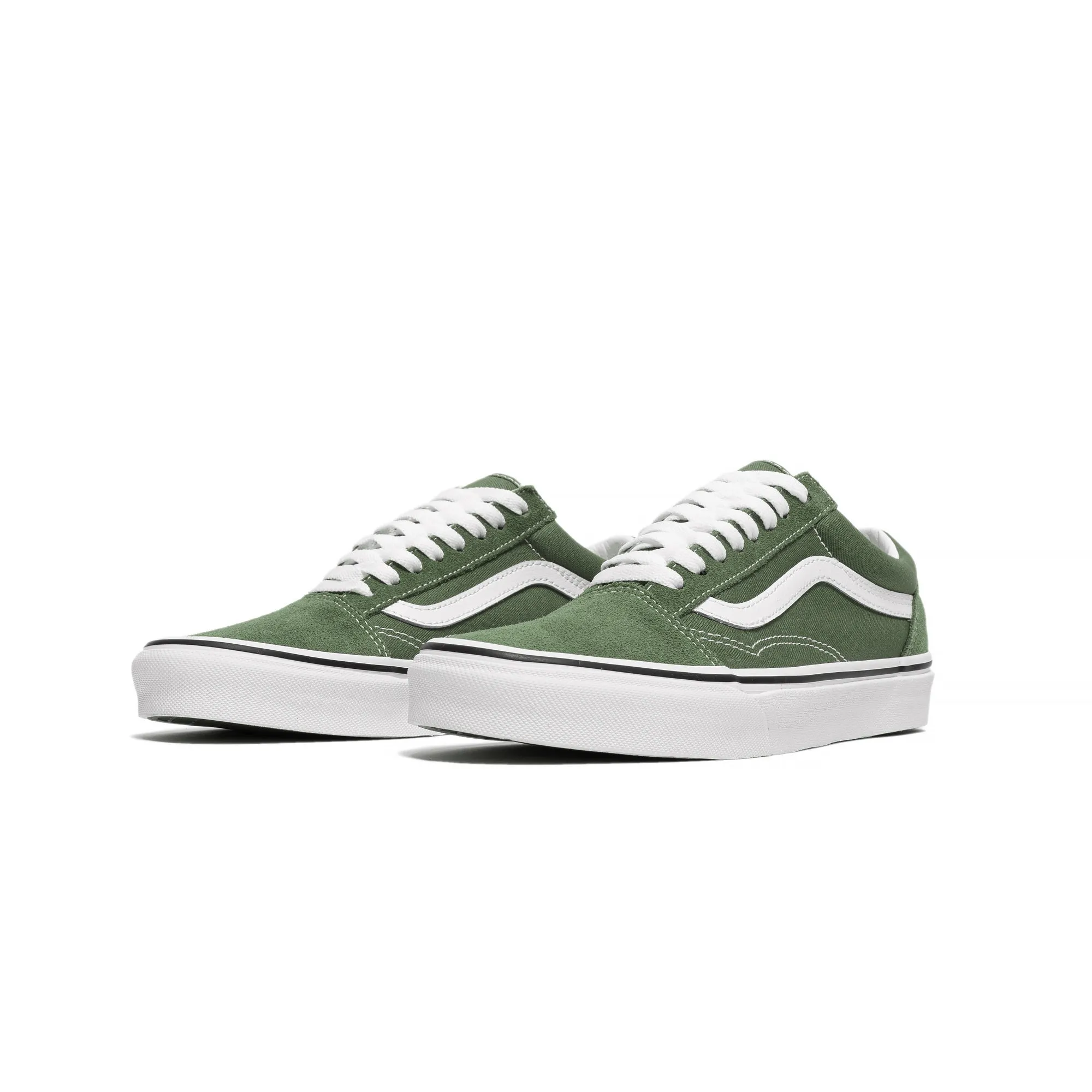 Vans Mens UA Old Skool Shoes 'Thyme/White'