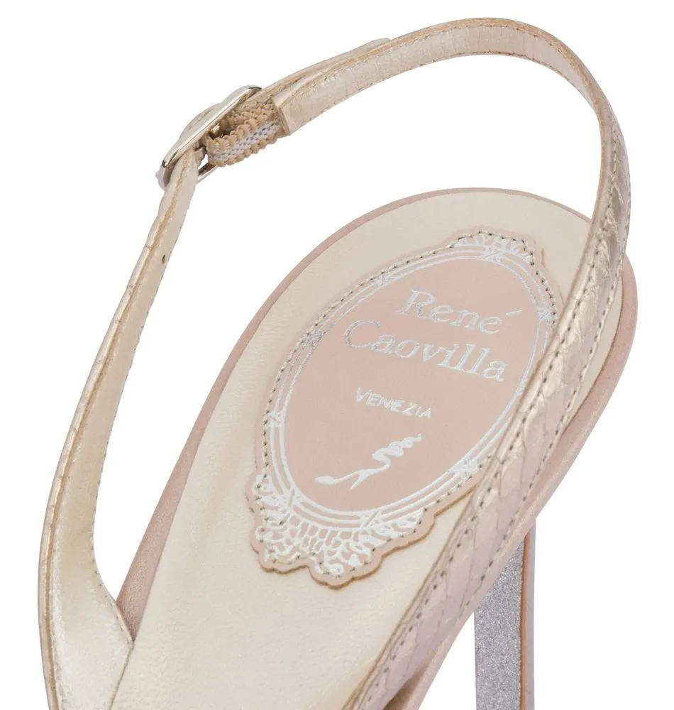 Veneziana Beige 075 Sling-Back Sandals( carryover style)