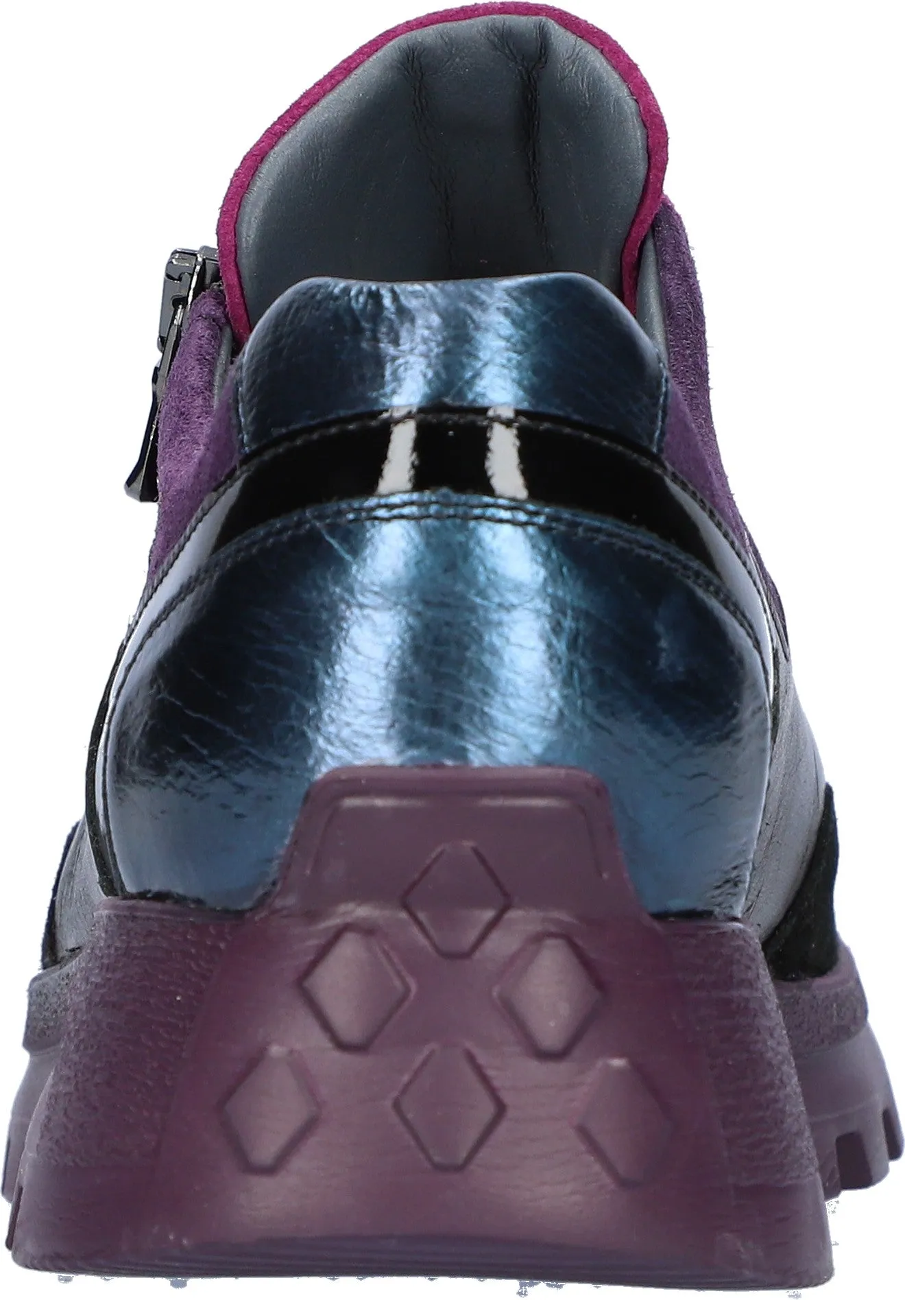 Waldlaufer Ladies Lace Multi Texture Sneaker