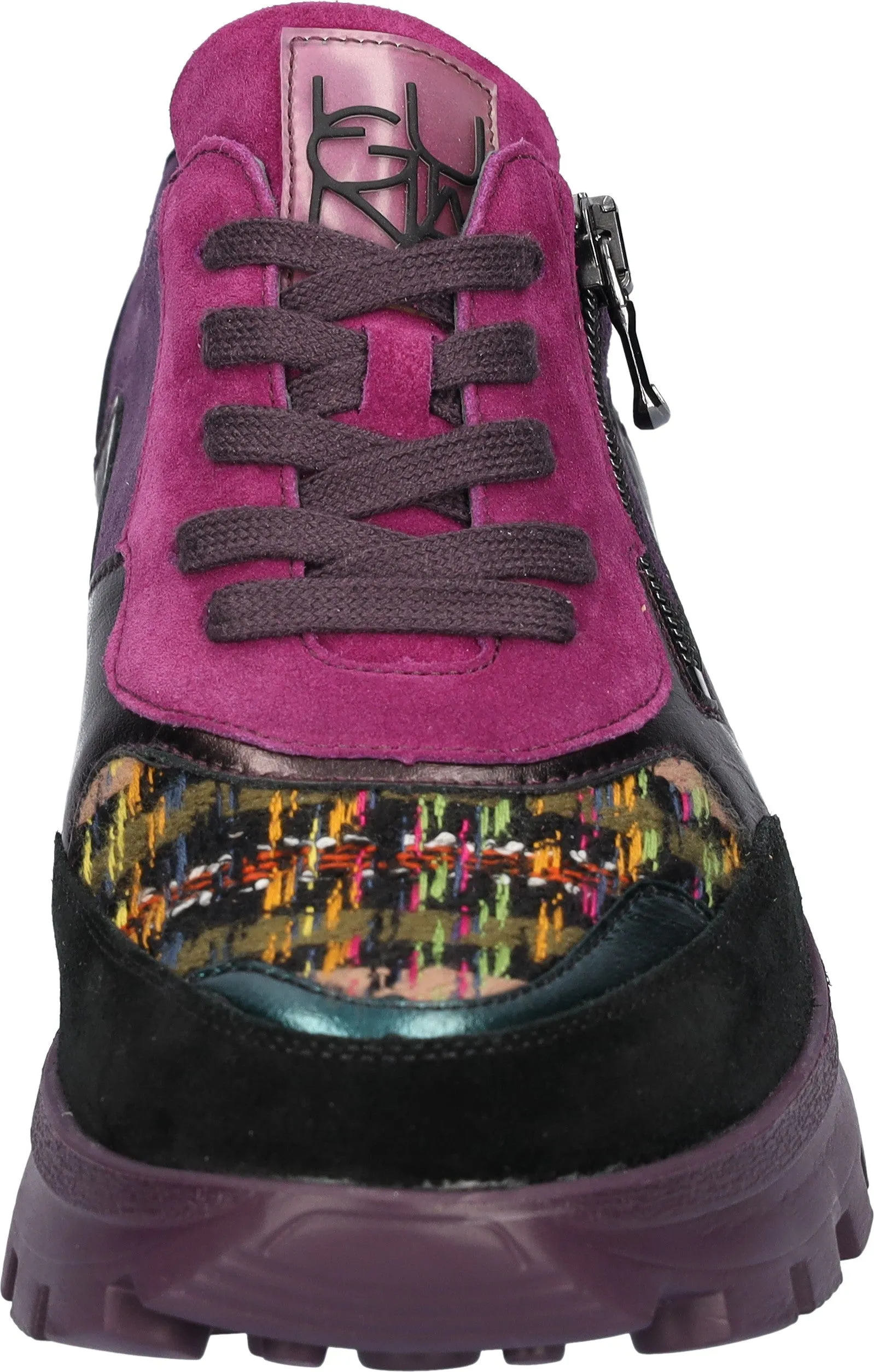 Waldlaufer Ladies Lace Multi Texture Sneaker