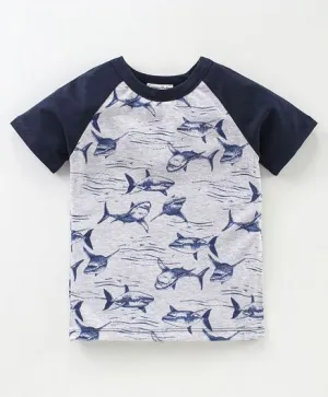 Whales Printed Tshirt